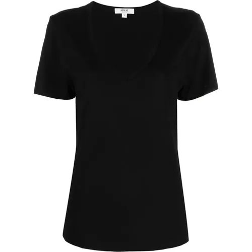V-Neck T-Shirt , female, Sizes: XS, M, S - Agolde - Modalova