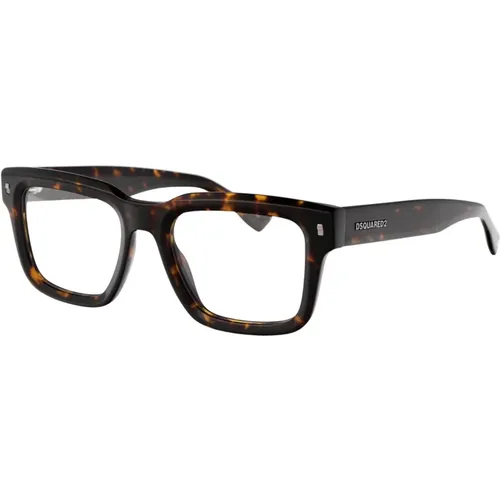 Stylish Optical Glasses D2 0090 , male, Sizes: 51 MM - Dsquared2 - Modalova