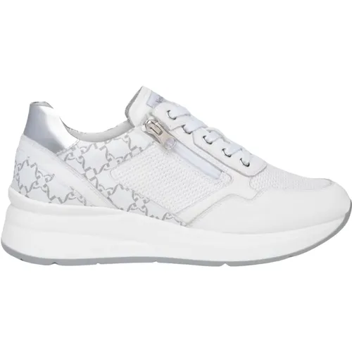 White Sneakers with DryGo!® Technology , female, Sizes: 3 UK - Nerogiardini - Modalova
