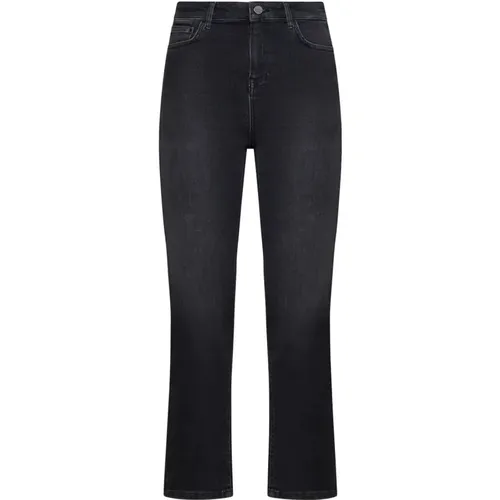 Schwarze Denim Jeans , Damen, Größe: W25 - KAOS - Modalova