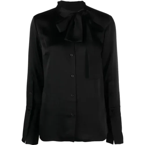 Candela l/s shirt with ties , female, Sizes: XS, XL, M - Simkhai - Modalova