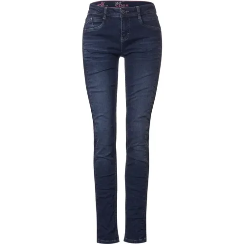 Casual Fit Thermo Jeans , Damen, Größe: W29 L30 - Street One - Modalova