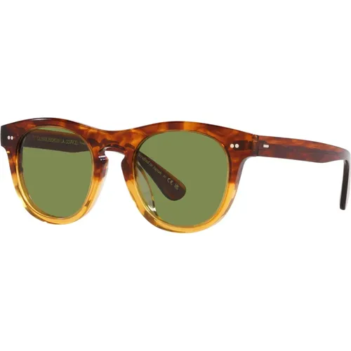 Rorke Sunglasses Dark Amber Green,Sencha/Cognac Sunglasses Rorke OV,Sunglasses Rorke OV 5509Su - Oliver Peoples - Modalova