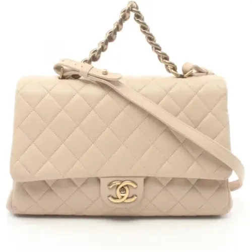 Pre-owned Leather chanel-bags , female, Sizes: ONE SIZE - Chanel Vintage - Modalova