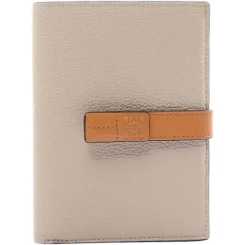 Pre-owned Leather wallets , female, Sizes: ONE SIZE - Loewe Pre-owned - Modalova