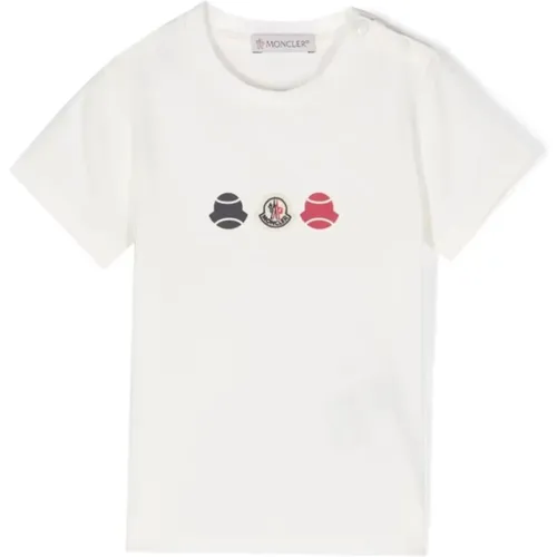 Kinder T-Shirt SS - Trendige Kollektion - Moncler - Modalova