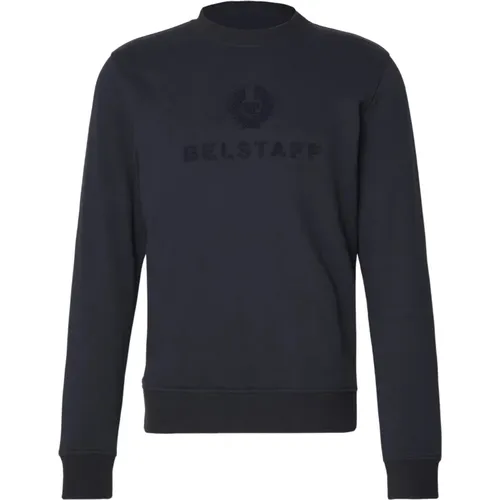 Varsity Sweatshirt Dark Ink , Herren, Größe: S - Belstaff - Modalova