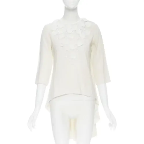 Pre-owned Fabric tops , female, Sizes: XS - Oscar De La Renta Pre-owned - Modalova