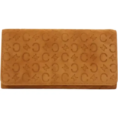 Pre-owned Suede wallets , female, Sizes: ONE SIZE - Celine Vintage - Modalova