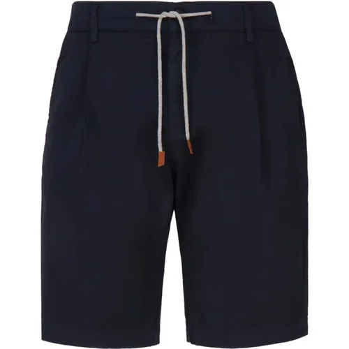Cotton Bermuda Shorts , male, Sizes: W34, W30, W38 - Eleventy - Modalova