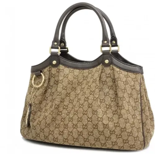 Pre-owned Canvas gucci-bags , female, Sizes: ONE SIZE - Gucci Vintage - Modalova