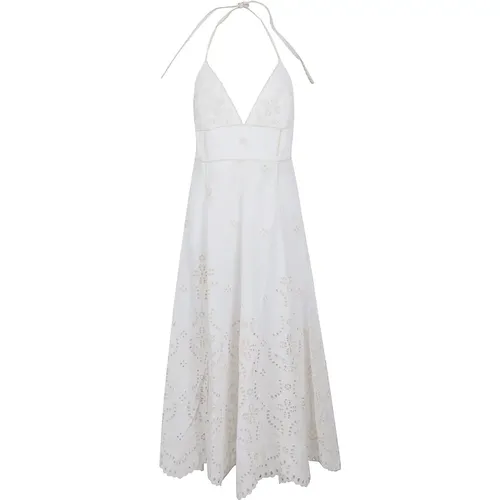 Weiße Sommerkleid Damenmode - Charo Ruiz Ibiza - Modalova