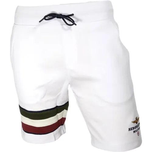 Tricolor Arrows Bermuda Shorts , male, Sizes: L, M, S, XL - aeronautica militare - Modalova