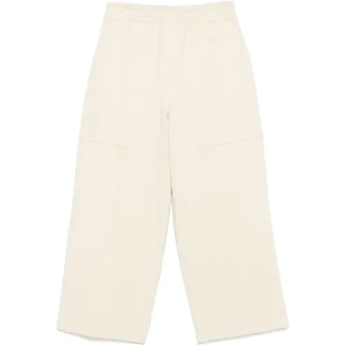 Trousers with Elasticated Waistband , male, Sizes: M - Jil Sander - Modalova