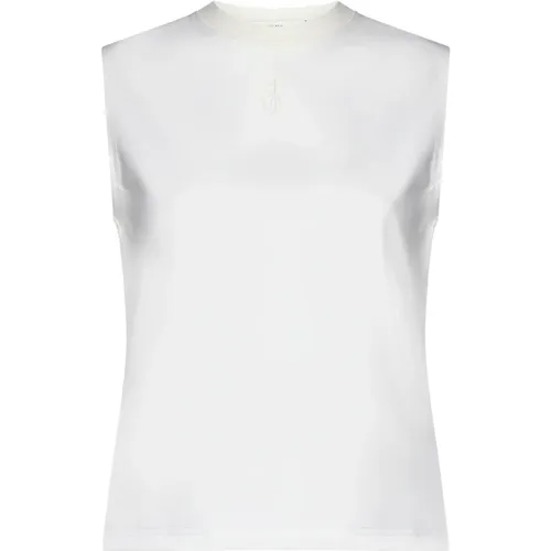 Weiße Bluse , Damen, Größe: S - JW Anderson - Modalova