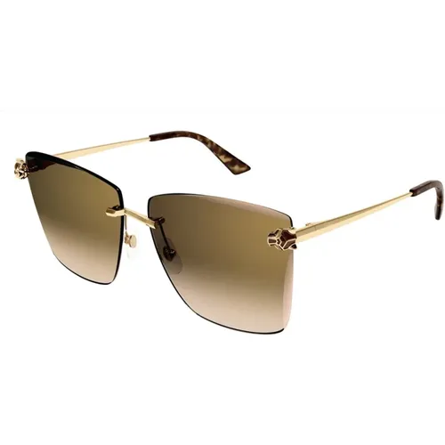 Sunglasses CT0397SLarge , female, Sizes: 61 MM - Cartier - Modalova