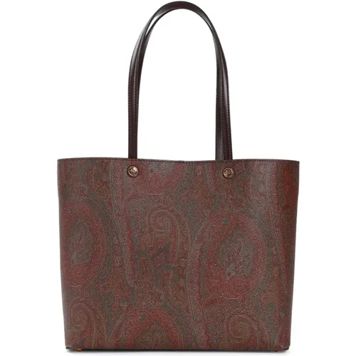 Braune Shopper Tasche für Frauen - ETRO - Modalova