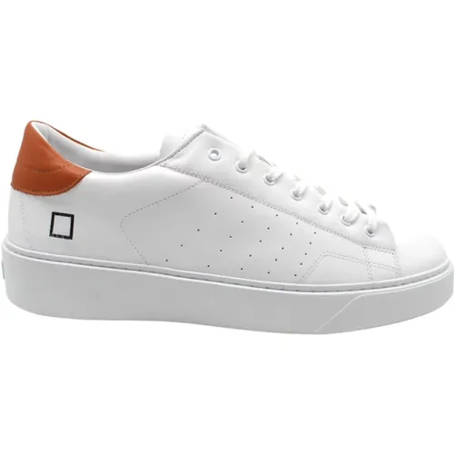 Calf Sneakers - Levante Style , male, Sizes: 9 UK, 11 UK, 8 UK, 7 UK, 6 UK - D.a.t.e. - Modalova