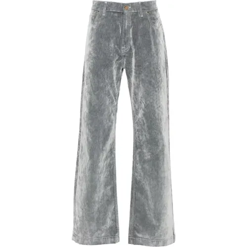 Velvet Effect Jeans for Men , male, Sizes: W28 - Casablanca - Modalova