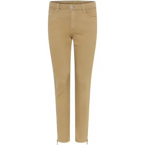 Skinny Trousers , female, Sizes: L, 2XL, 3XL, S, M, XL - C.Ro - Modalova