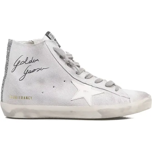 Weiße High Top Sneakers - Golden Goose - Modalova