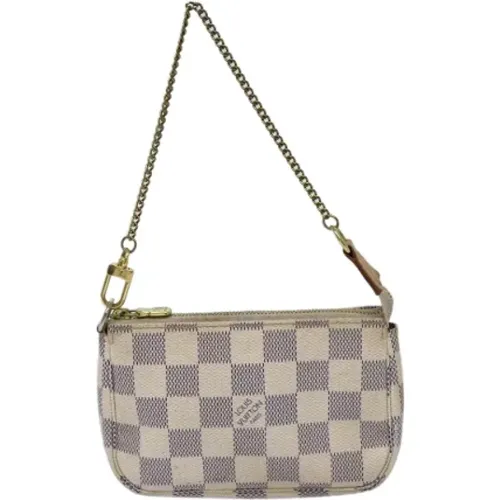 Pre-owned Canvas clutches , female, Sizes: ONE SIZE - Louis Vuitton Vintage - Modalova