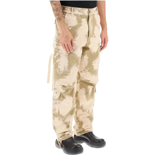 Saint cotton cargo pants , male, Sizes: XL - Darkpark - Modalova