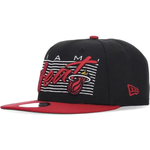 Miami Heat Flache Schirmkappe , unisex, Größe: M/L - new era - Modalova