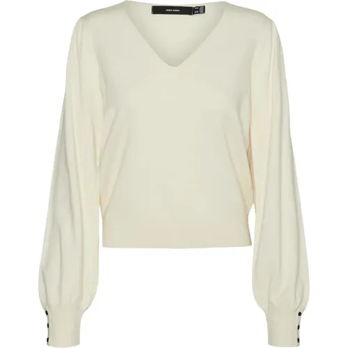 V-Ausschnitt Pullover für Frauen - Vero Moda - Modalova