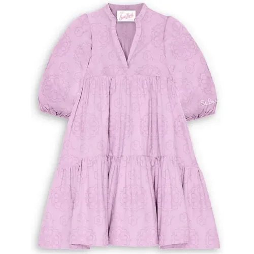 Lilac Dress for Women , female, Sizes: M - MC2 Saint Barth - Modalova