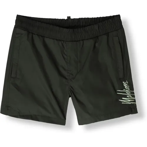 Jungen Split Swim Shorts Malelions - Malelions - Modalova