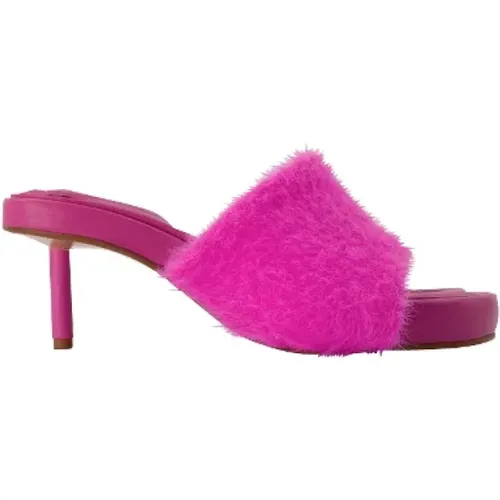 Fabric heels , female, Sizes: 3 UK - Jacquemus - Modalova