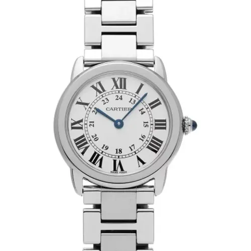 Pre-owned Glass watches , female, Sizes: ONE SIZE - Cartier Vintage - Modalova