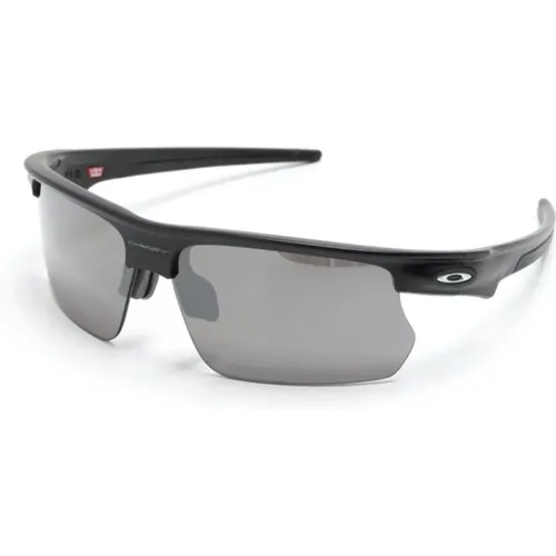 Rectangle Frame Grey Tinted Sunglasses , unisex, Sizes: ONE SIZE - Oakley - Modalova