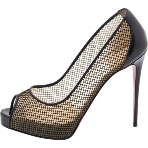 Pre-owned Leather heels , female, Sizes: 5 UK - Christian Louboutin Pre-owned - Modalova