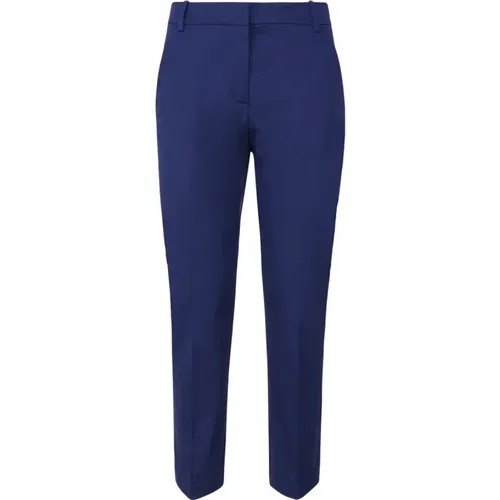 Blaue Zigarettenhose mit Stretch , Damen, Größe: 2XS - pinko - Modalova