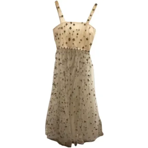 Pre-owned Stoff dresses - Valentino Vintage - Modalova