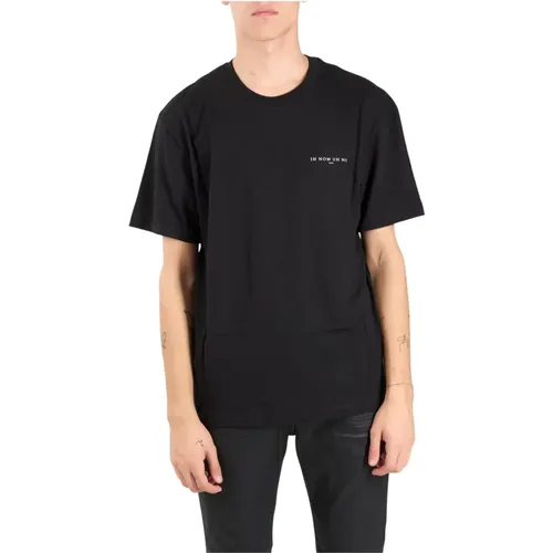 Authentisches T-Shirt mit Frontlogo , Herren, Größe: L - IH NOM UH NIT - Modalova