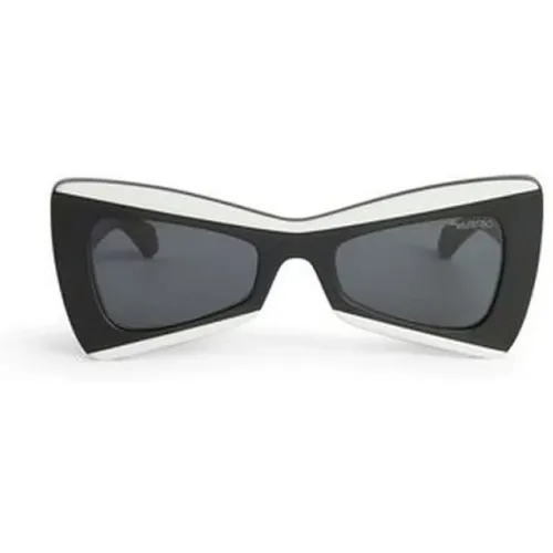 Sleek Nashville Sunglasses , unisex, Sizes: 53 MM - Off White - Modalova