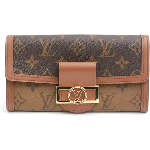 Pre-owned Canvas wallets , female, Sizes: ONE SIZE - Louis Vuitton Vintage - Modalova