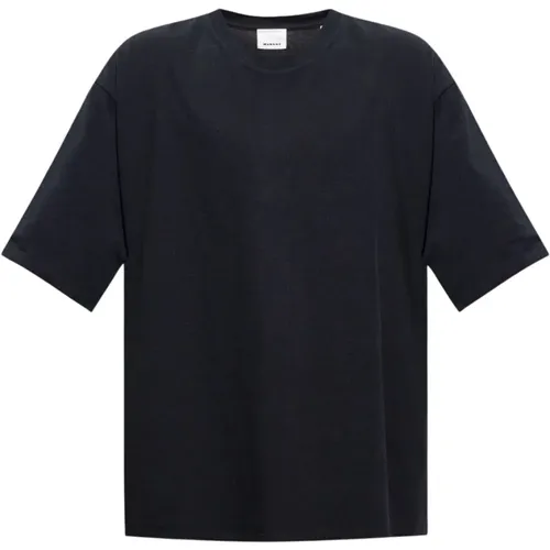 ‘Guizy’ Baumwoll-T-Shirt , Herren, Größe: L - Isabel marant - Modalova