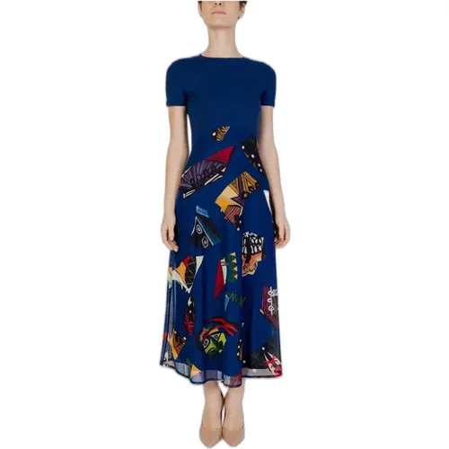 Stunning Women's Long Maxi Dress , Damen, Größe: L - Desigual - Modalova