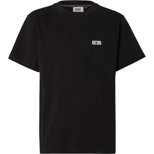 Cotton Logo T-Shirt , male, Sizes: L - Gcds - Modalova