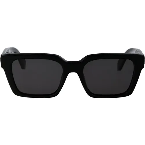 Stylish Sunglasses for Sunny Days , unisex, Sizes: 53 MM - Off White - Modalova