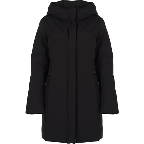 Sportliche Kapuzenjacke , Damen, Größe: 3XS - Geox - Modalova