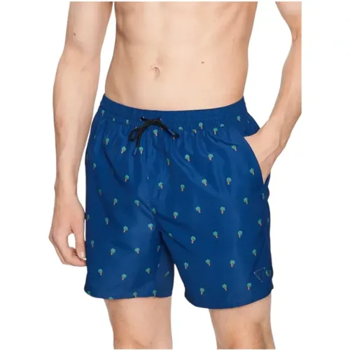 Short Swimwear for Men , male, Sizes: XL - Guess - Modalova