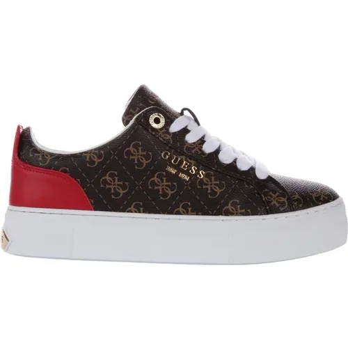 Choco Platform Trainer Women , female, Sizes: 5 UK, 6 UK - Guess - Modalova