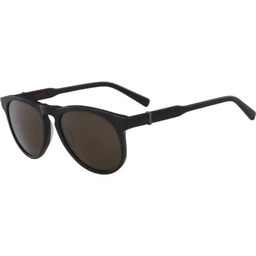 Stylische Sonnenbrille braune Gläser schwarzer Rahmen - Liu Jo - Modalova