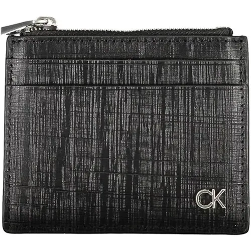 Leather Wallet , male, Sizes: ONE SIZE - Calvin Klein - Modalova