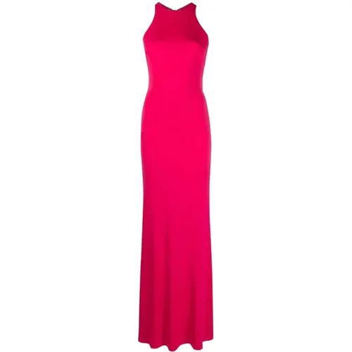 Red Carpet Kleid mit Rückenausschnitt , Damen, Größe: M - Elisabetta Franchi - Modalova